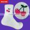 3 pairs/lot womens funny cartoon christmas tress decoration winter socks custom personalized embroidery designs sock