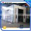 Large scale industrial sand blasting room, used in processing large parts