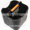 2015 Hot Sale Black Leather Double Side Storage Basket