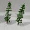 resin model tree train layout
