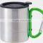Promotional Travel Carabiner Mug With Plastic Lid