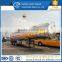 China 12 wheels aluminium alloy peanut oil tank trailer for sale