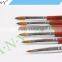 2015 Popular Redwood Handle Nail Acrylic Brush Kolinsky Hair                        
                                                Quality Choice