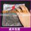 blue ray movie disc plastic sleeve Clear PP material cd sleeve with cd duplication