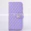 Checks case with flower for galaxy S6 G9200