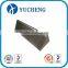 Chinese wholesale metal triangle-shaped recycle tin container