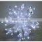 2d led christmas snowflake motif light