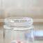 Airtight Clear Wholesale Cannister Glass Jar With Metal Lid