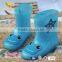 pretty color and good quality woman pvc rain boots