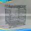 Industry foldable steel wire basket for Warehouse Storage