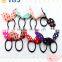 2015 high quality cheap fashion kids elastic colorful bowknots hair rope /