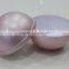 Plastic Manufacturing Jars for cosmetics, pink cream PP ball jars with lids