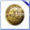 Zinc alloy promotional custom antique silver coin