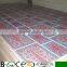 flower color paper overlaid plywood