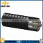Long Life Low Friction Belting Conveyor Impact Rubber Coated Roller With Ring