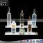 2 Tier LED Lighted Wine Bottle Rack,Custom Acrylic Wine Diaplay Shelf