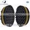 shark teeth shape hair sponge,hair brushes sponge,magic hair twist sponge