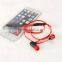  china golden supplier wholesale, cheap glowing zipper bluetooth earphones with mic