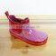 wholesale high quality cute ankle kids rubber rain boots