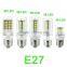 High Lumen LED Corn Bulb E27 24 36 48 56 69 LEDs SMD 5730 LEDs lamps 220V Chandelier Spot light Bright White Warm White