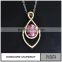 New arrival emerald pendant brass silver jewelry/custom big stone pendant design