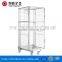 Foldable warehouse or supermarket application steel logistic trolley