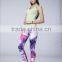 Wholesale Sexy Lady Sublimation Yoga Wear Women Active Capris Leggings
