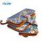 Printed Flower Pattern PU Leather Universal Wallet Phone Case For iPhone 7