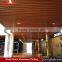 Building materials wood finish aluminum baffle ceiling