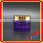 Purple Glass Cream Jar With 100g Glass Jar With Glass Jars for Cosmetics