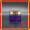 purple glass cream jar with 100g glass jar with glass jars for cosmetics