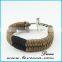 Paracord Survival Bracelet Adjustable Buckle Bracelets for Outdoor Emergency