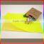 auto adhesive green fluorescent sticker