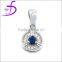 High quality 925 sterling silver tiny pendant for girls