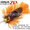 CHINAZP No.1 Supplier in China Factory Exporting Wholesale from 8inch to 10inch Dyed Orange Ostrich Feathers