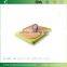2015 Kitchen Groove Square Bamboo Silicone cutting and chopping Board