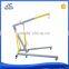 Hand operated 2ton mobile hydraulic jack engine crane
