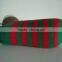 Haining GS custom red stripes design green children bamboo fiber socks