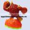 Small plastic monster toy animal figurines