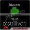 Wholesale Kiss Me I'm Irish Glitter Iron on Applique Shamrock Rhinestone Hot Fix