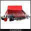 25 pcs cosmetic brush professional brush set makeup brushes pu leather bag