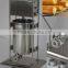 New arrival!! 10L 304 stainless steel churros machine with jam filling machine