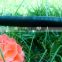 inline round emitter drip irrigation plastic hoses