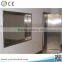 Medical radiation CT room lead lined glass