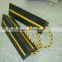 aircraft rubber wheel chocks with rope