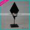 Modern Design Metal Glass Mirror Candlesticks Candle Holders For Wedding Decoration Candle Lantern