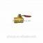 1/4" 3/8" 1/2" 3/4" male NPT thread to hose barb brass ball valve , for USA market