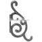 2015 new iron flowers made in China for date railing decoration