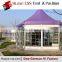 Purple PVC Roof Special Pagoda Polygonal Tent for sale