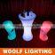 Sharp Flashing Brightsome Rechargeable LED Light Up Bar Stool Bar Chair